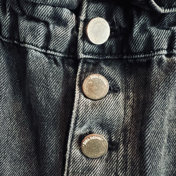 High waisted Paper Bag Jeans Size 4 - Picture 3 of 4